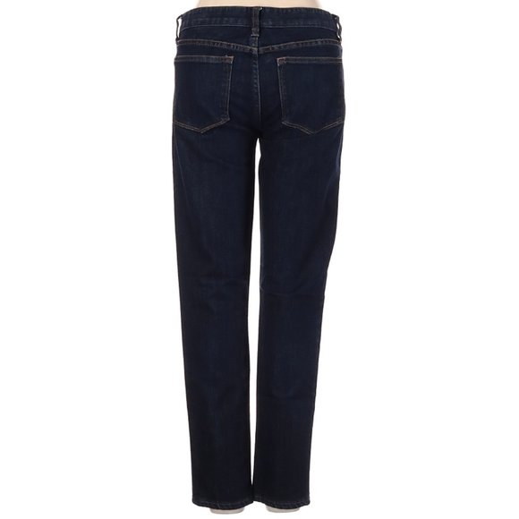 J.Crew Jeans Toothpick Blue Classic Straight Leg Low Waist Size #159 - Picture 4 of 4